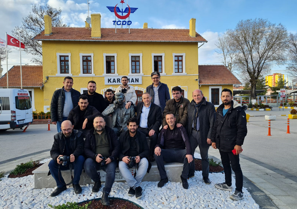 MEVLÜT AKGÜN ÖNEMLİ PROJELERİNİ GAZETECİLERE YERİNDE ANLATTI