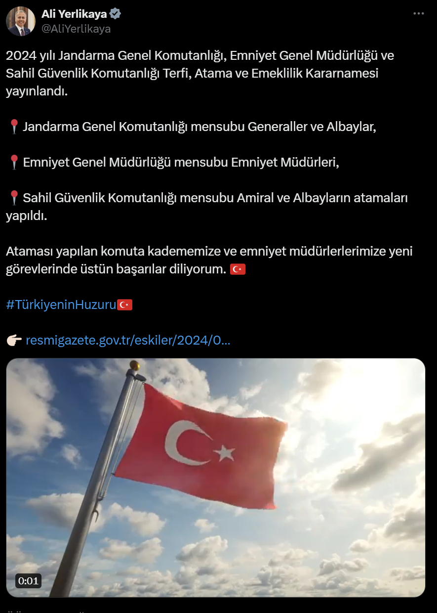 Karaman İl Emniyet Müdürü Değişti  Yeni Müdürümüz