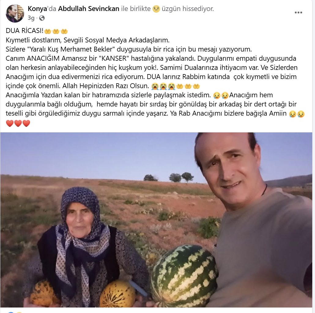 Abdullah Sevinçkan'ın Acı Günü