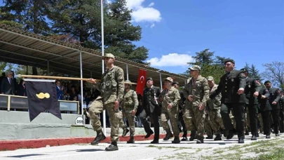 Kırıkkale’de engelliler bir günlük askerlik sevinci yaşadı