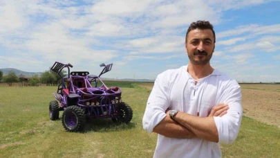 Filmden etkilendi 13 ayda 900 bin TL’ye elleriyle arazi aracını yaptı