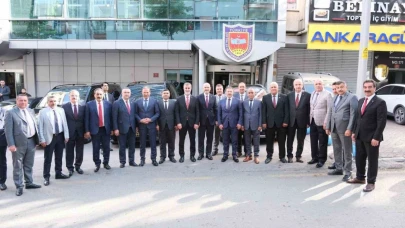 AK Parti İstanbul Milletvekili Soylu’dan TŞOF’a ziyaret