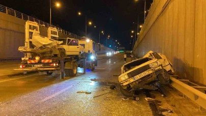 Konya'da Aşırı Hız : Zincirleme Kazada 6 Yaralı!