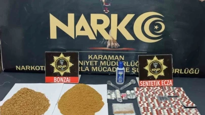 Karaman’da emniyet uyuşturucuya geçit vermiyor