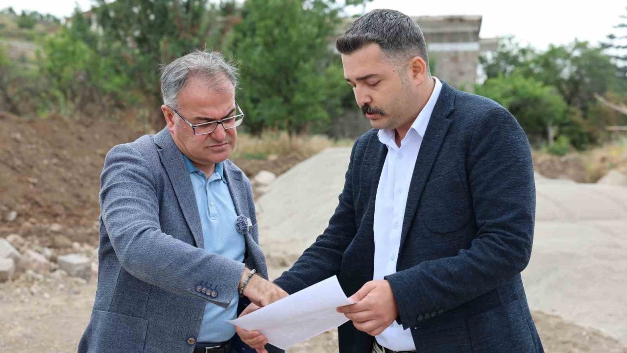 Başkan Özdoğan’dan Kayseri Caddesi’nde inceleme