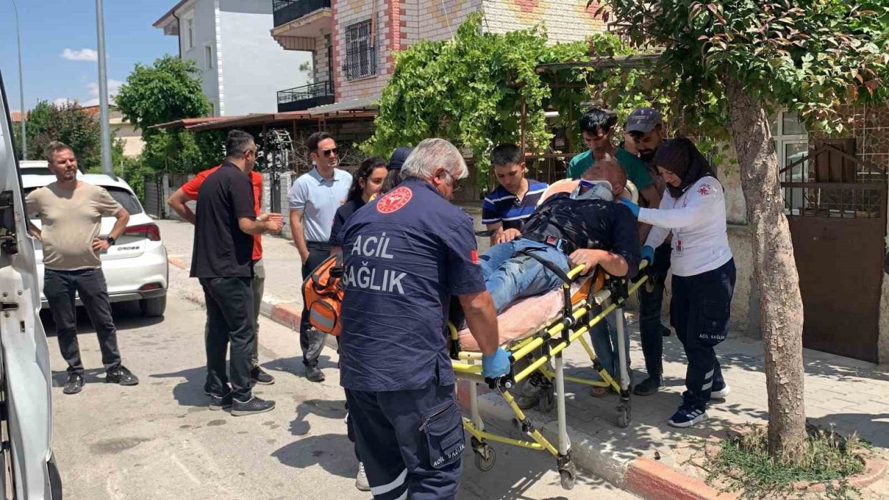 Karaman'da Elektrik Akımına Kapılan İşçi Ölümden Döndü