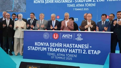 Bakan Uraloğlu: "Konya’nın kent içi raylı sistem ağını; 27.7 kilometreden 134 km’ye yükseltmiş olacağız"