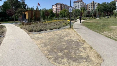 Eskişehir Recep Tayyip Erdoğan Millet Bahçesi bakımsız kaldı