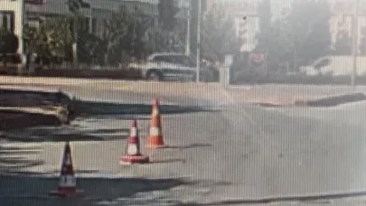 Konya’da 16 yaşındaki çocuğun hayatını kaybettiği kaza anı kamerada