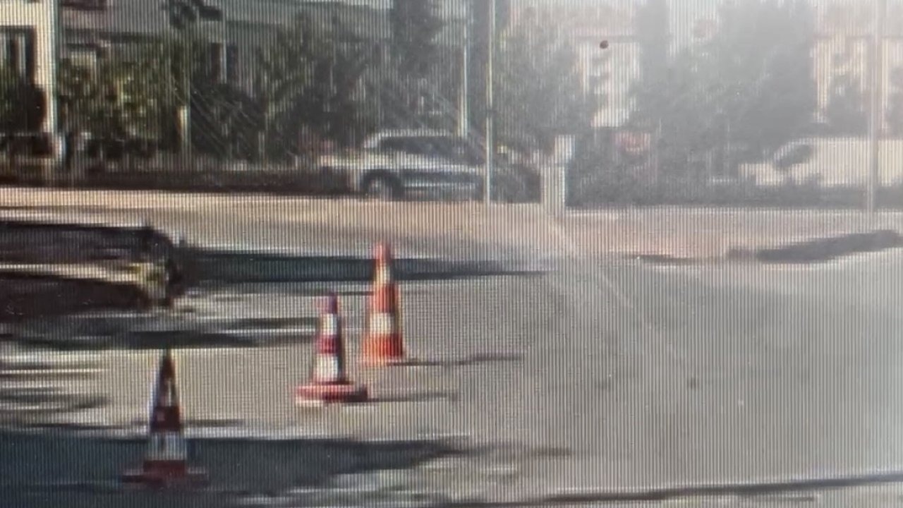 Konya’da 16 yaşındaki çocuğun hayatını kaybettiği kaza anı kamerada