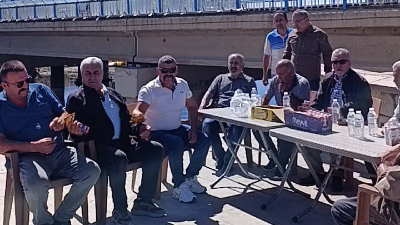 Beyşehirli balıkçılar göl için endişeli, göl kenarında toplanıp kurban kestiler