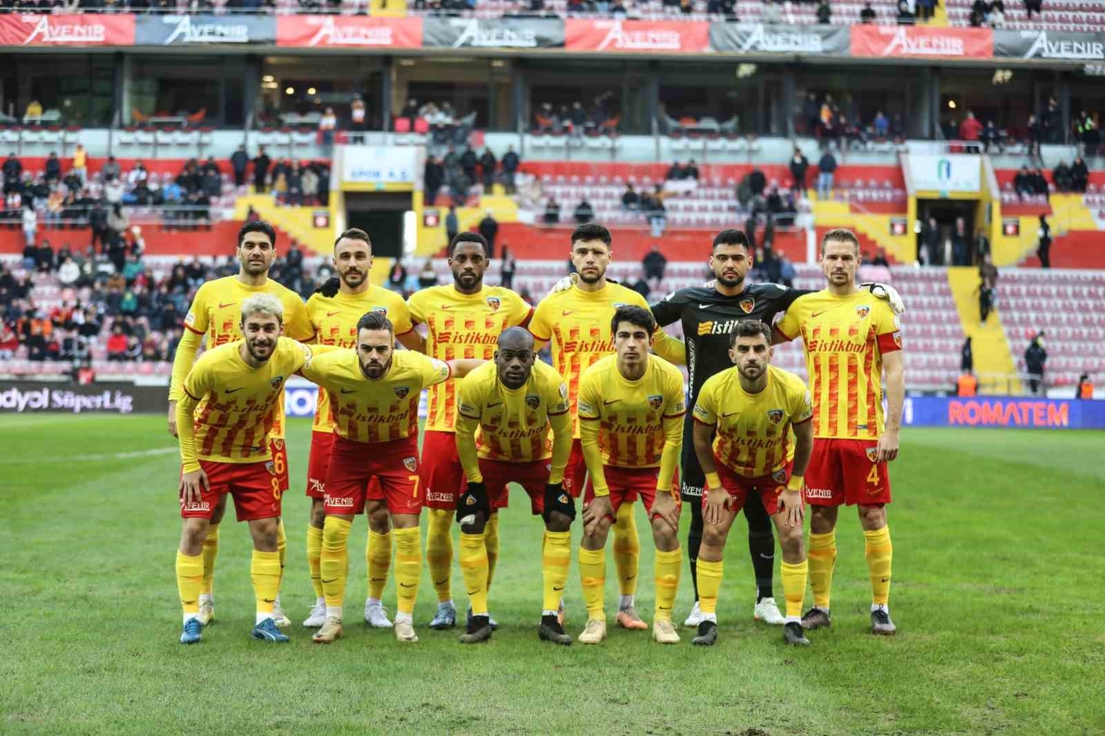 Kayserispor 7 hafta sonra puan-1