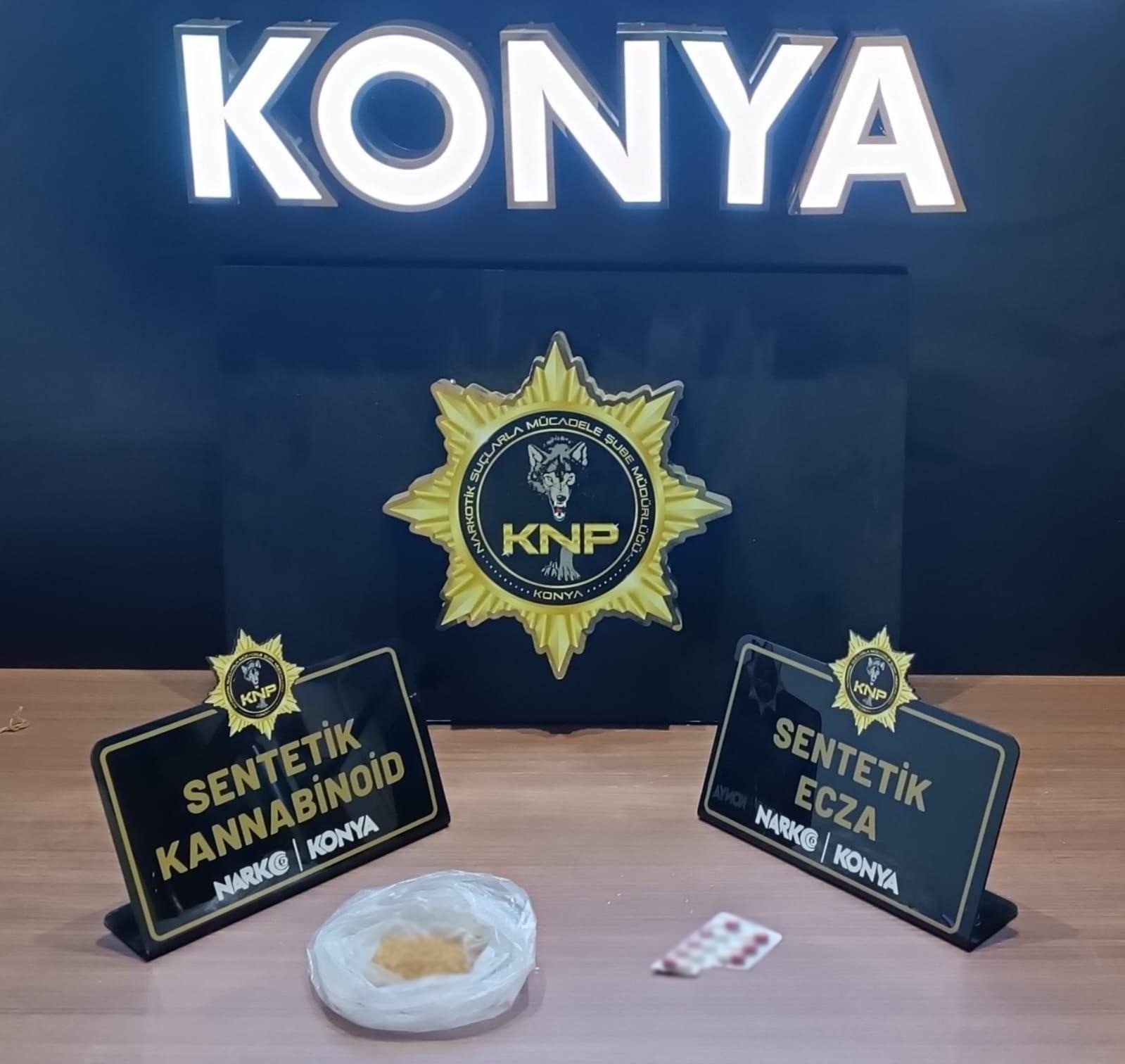 Konya'da uyuşturucu operasyonu: 7 gözaltı-1