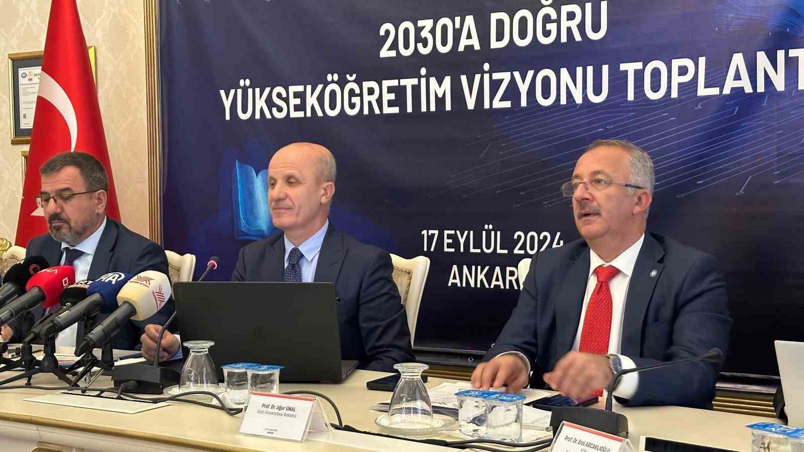 YÖK Başkanı Özvar, '2030 Vizyonu' için 5 bölgesel toplantı düzenleneceğini bildirdi-3