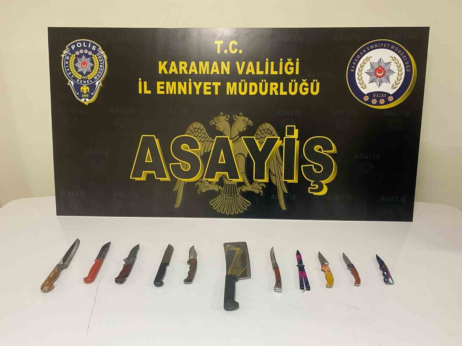 Karaman'da aranan 10 şahıs tutuklandı-3