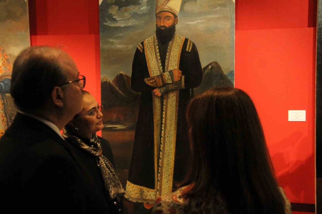 19. yüzyıl ressamlarından Azerbaycanlı İrevani’nin eserleri Ankara’da sergilendi-2