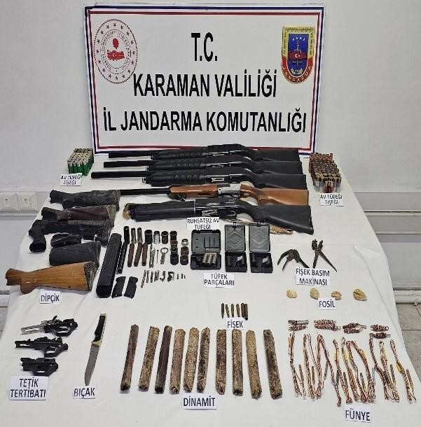 Karaman'da aranan 30 kişi yakalandı, 4'ü tutuklandı-1