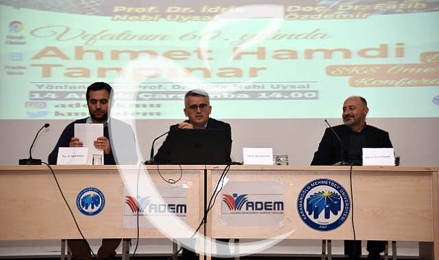 Ahmet Hamdi Tanpınar paneli