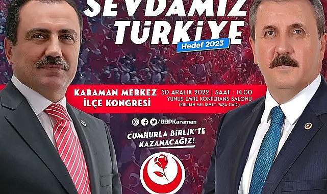 BBP PARTİSİ MERKEZ İLÇE KONGREMİZE TÜM HALKIMIZ DAVETLİDİR