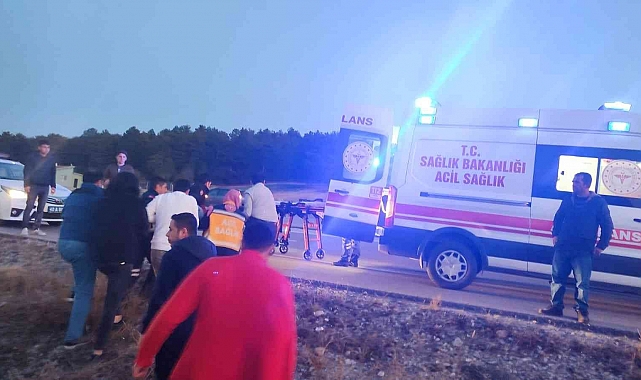 Beyşehir Kontrolden çıkan otomobil devrildi, sürücüsü ağır yaralandı