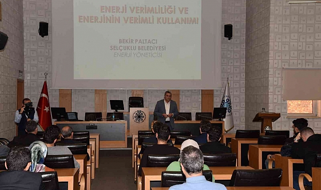 Selçuklu Belediyesi'nden personele enerji verimliliği eğitimi