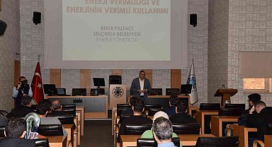 Selçuklu Belediyesi'nden personele enerji verimliliği eğitimi