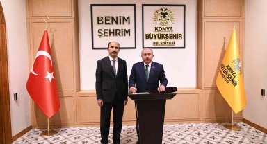 TBMM Başkanı Şentop Başkan Altay'ı ziyaret etti