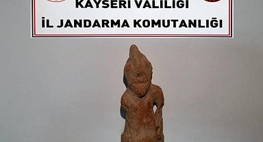 5 bin yıllık eseri satmaya çalışan tarihi eser kaçakçısı yakalandı