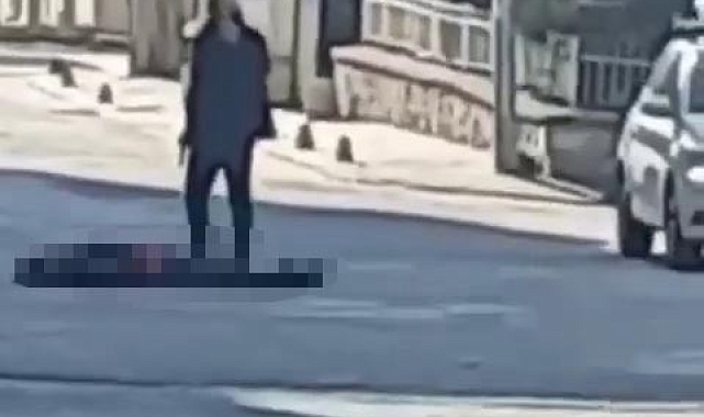 Dehşet anları kameraya yansıdı