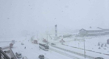 Erciyes'te kar sevinci