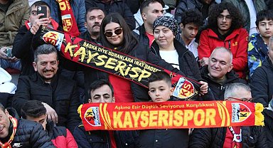 Kayserispor - Beşiktaş maçını 14 bin 500 kişi izledi