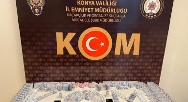 Konya'da 55 bin 100 TL değerinde sahte para ele geçirildi
