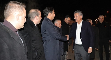 Vali Tuncay Akkoyun Görevdeki Personellerin Yeni Yılını Kutladı