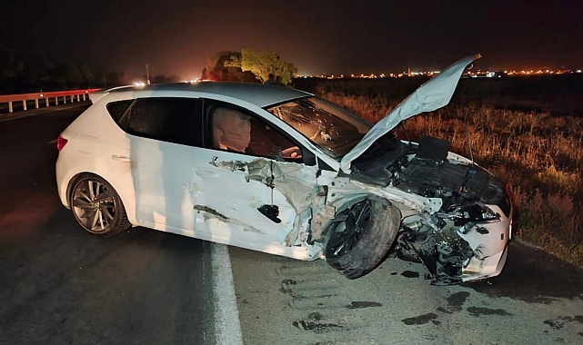 Karaman'da otomobiller çarpıştı: 6 yaralı