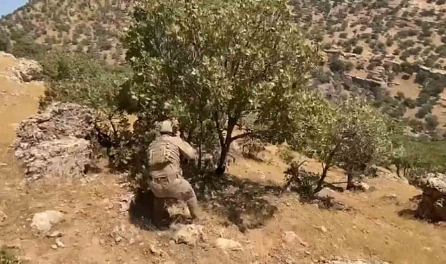 Bölücü terör örgütüne ait çok sayıda silah ve mühimmat ele geçirildi