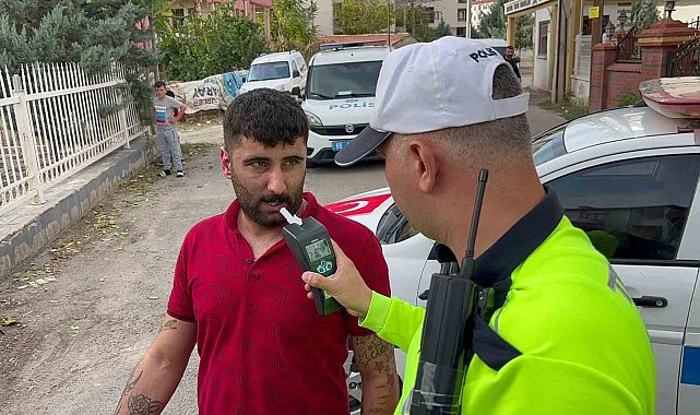 Aksaray'da şüpheli-polis kovalamacası