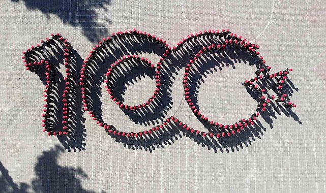 Amasya'da 400 öğrenci "100.Yıl Marşı"nı seslendirdi