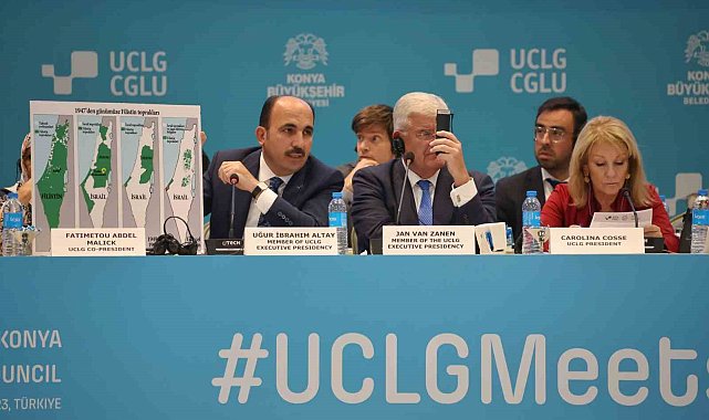 Başkan Altay: "Gazze'de çocuklar binlerce ton bombayla öldürülüyor, buna sessiz kalamayız"