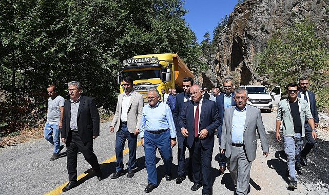 Başkan Büyükkılıç: "Kapuzbaşı Şelaleleri'ne ulaşım artık daha konforlu ve güvenli"