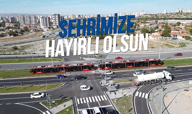 Başkan Büyükkılıç: "Yeni tramvay hattını hizmete açıyoruz"