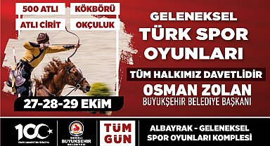 Denizli Büyükşehir ile 'Geleneksel Türk Spor Oyunları' başlıyor