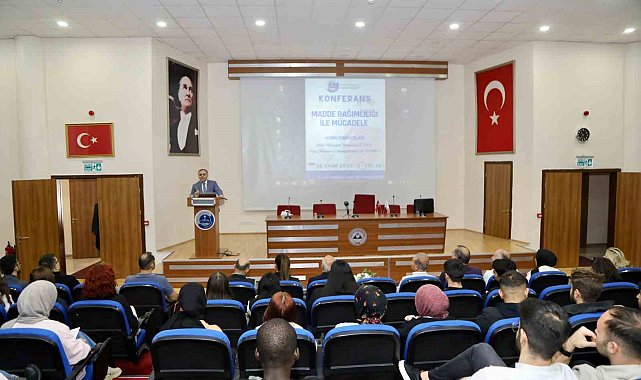 ERÜ'de 'madde bağımlılığı ile mücadele' anlatıldı