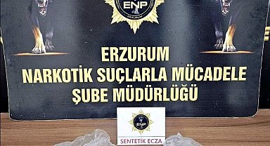 Erzurum'da uyuşturucu operasyonu