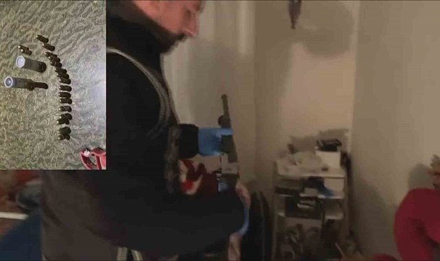 Kayseri'de ruhsatsız silah operasyonu: 2 gözaltı