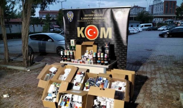 Kayseri'de kaçakçılık operasyonu: 7 kişiye işlem yapıldı