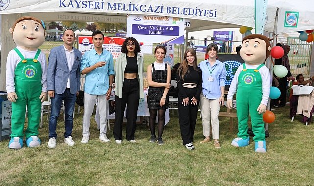 Melikgazi ve Erü'den üniversiteli öğrencilere sıfır atık farkındalığı