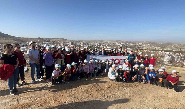Nevşehir'de 1923 fidan toprakla buluştu