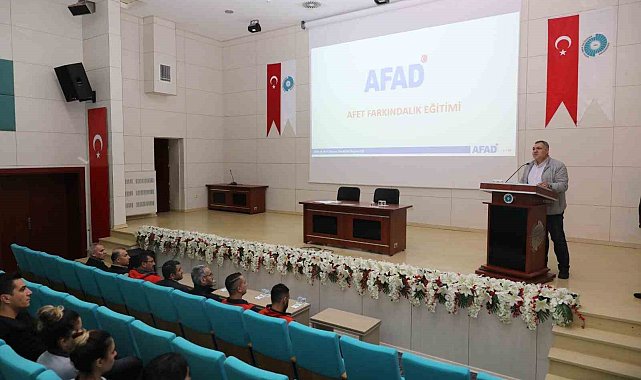 Niğde'de Üniversite Güvenlik Personeline AFAD Tarafından Eğitim Verildi