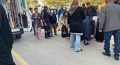 Okuldan çıkan çocuğa motosiklet çarptı