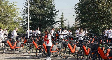 Pedallar cumhuriyetin 100. yılı için çevrildi